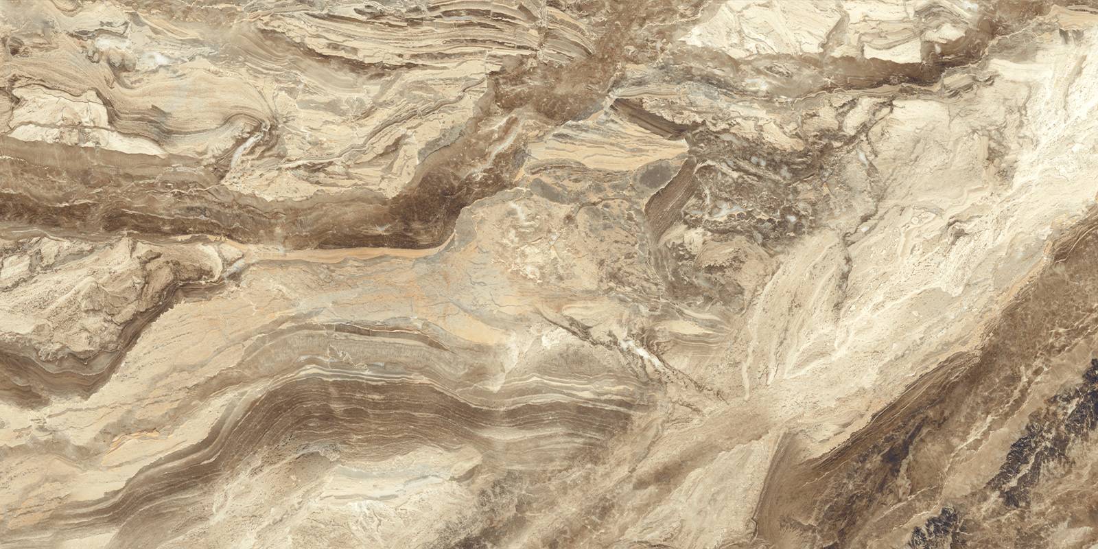 Керамогранит LCM Persia Brown полированный 600x1200x7 мм 60120PRS21P