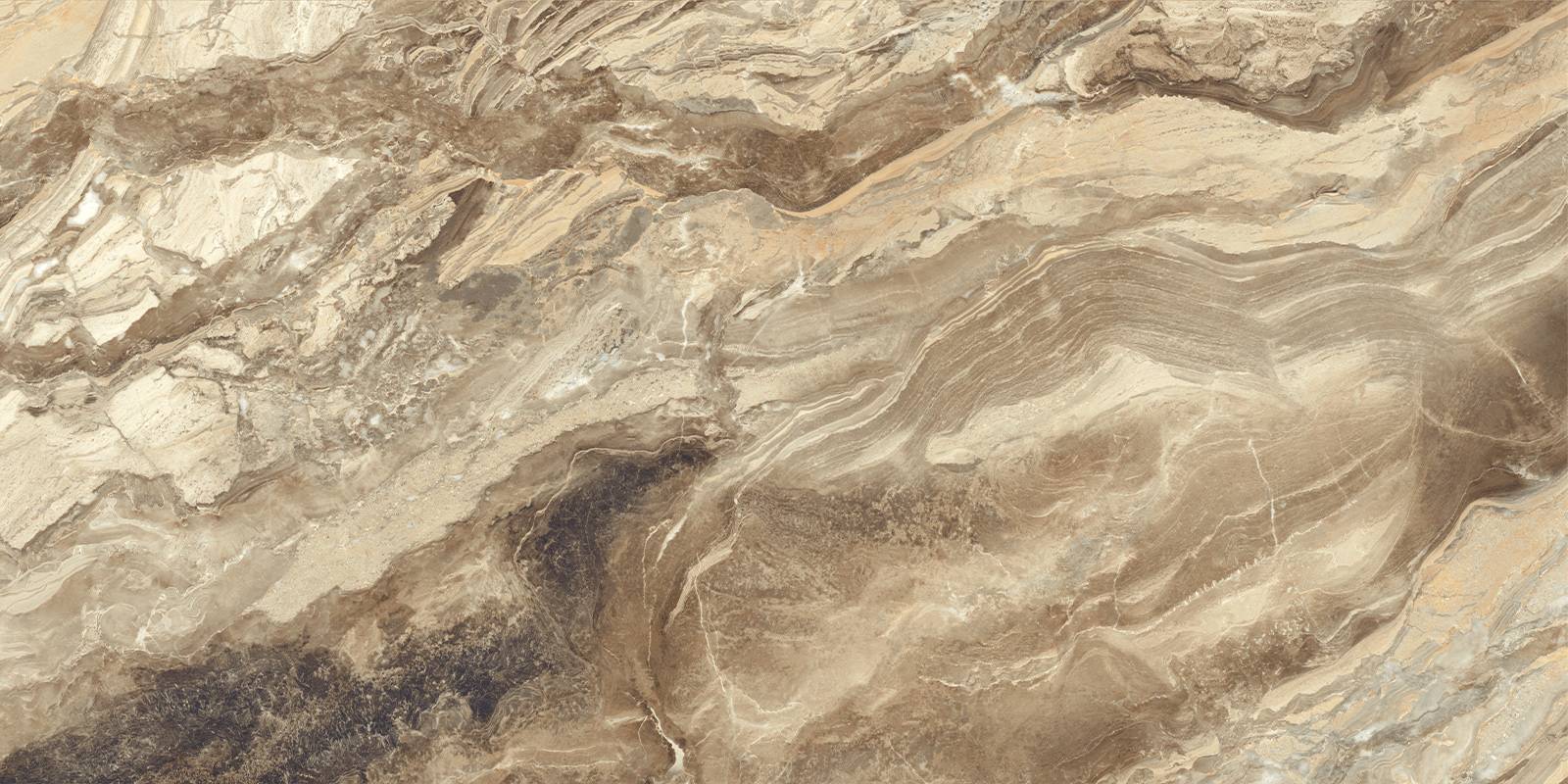 Керамогранит LCM Persia Brown полированный 600x1200x7 мм 60120PRS21P