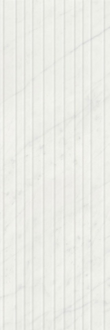 Плитка настенная Kerama Marazzi Борсари белая структура обрезная 12102R 25х75 см