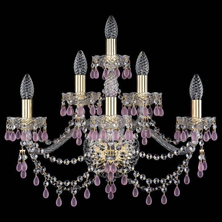 Бра Bohemia Art Classic 10.24.3+2+1.220.Gd.V7010