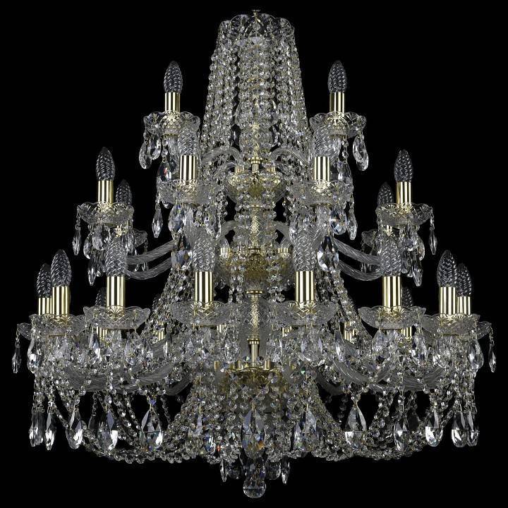 Подвесная люстра Bohemia Art Classic 11.21 11.21.16+8+4.300.3d.Gd.Sp