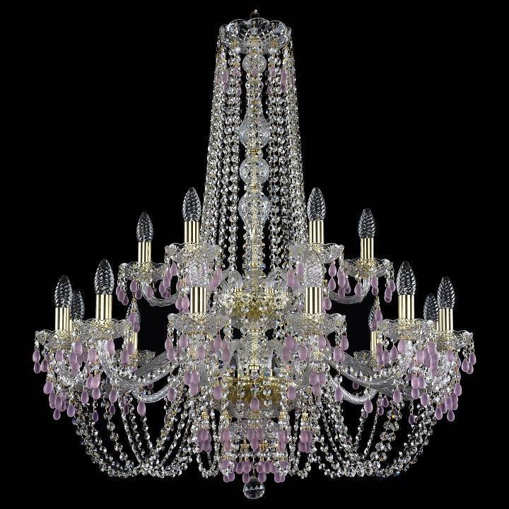 Подвесная люстра Bohemia Art Classic 11.24 11.24.12+6.300.2d.h-92.Gd.V7010