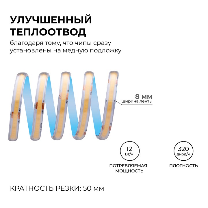 Лента светодиодная Apeyron Electrics  00-392
