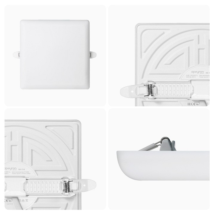 Встраиваемый светильник Apeyron Electrics  06-118