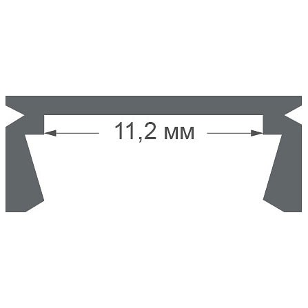 Профиль накладной Apeyron Electrics  08-05-01Ч