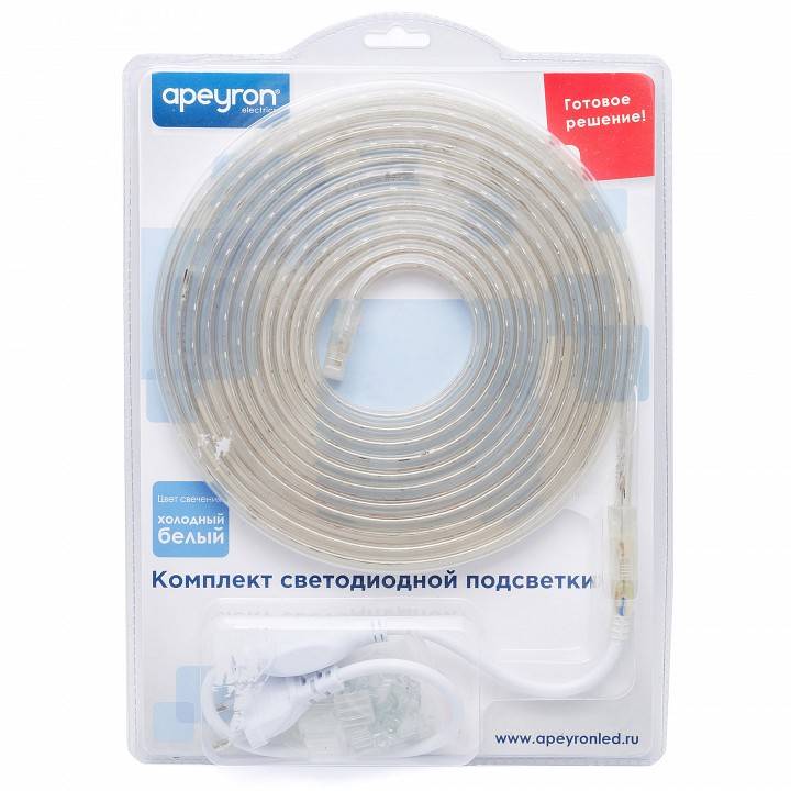 Комплект светодиодной ленты Apeyron RGB 5 м 10-04