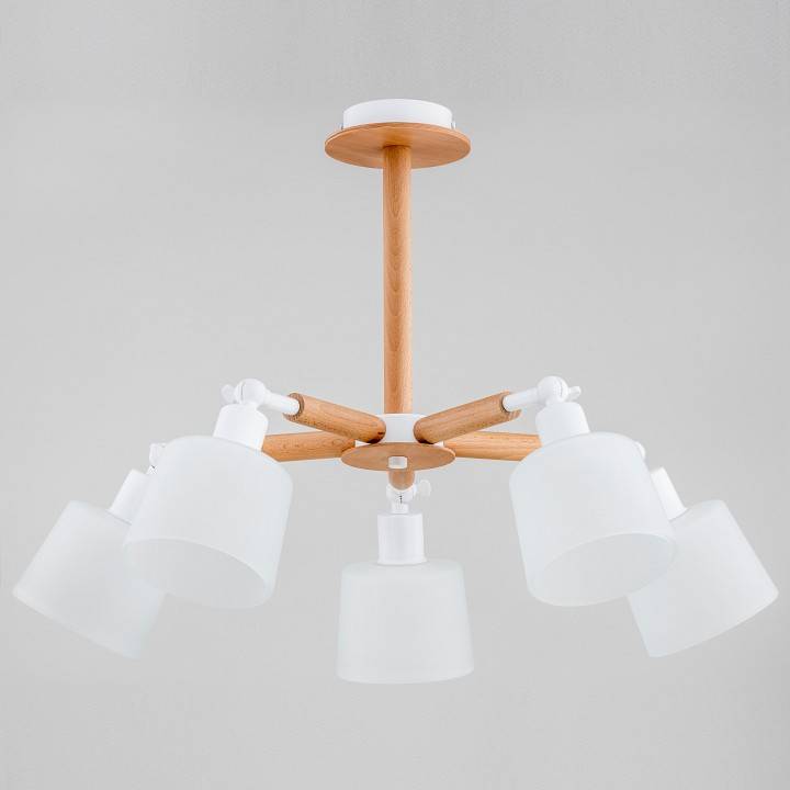 Люстра на штанге Alfa Bushwick 5 ламп 27005