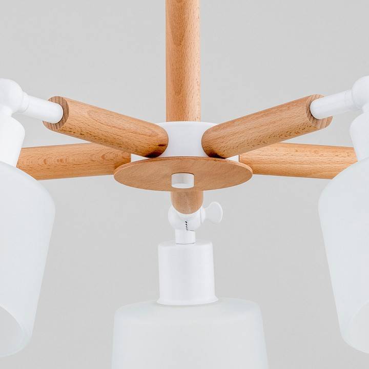 Люстра на штанге Alfa Bushwick 5 ламп 27005