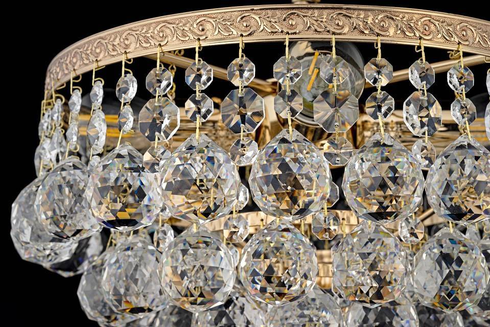 Люстра на штанге Arti Lampadari Castellana Castellana E 1.3.30.501 G