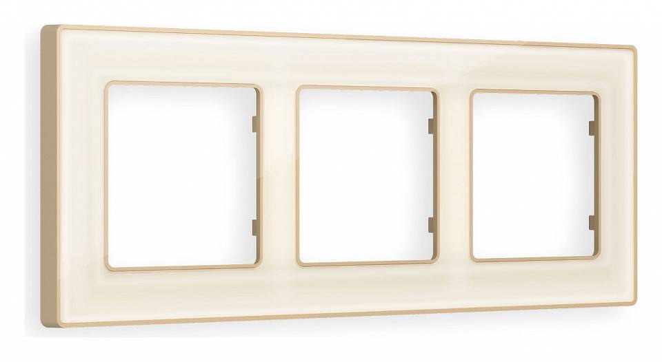 Рамка на 3 поста Ambrella Volt Arctic AF580343