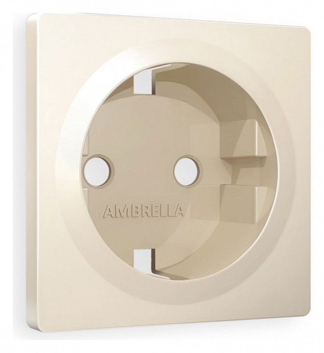 Накладка для розетки с заземлением Ambrella Volt Quant AP3260