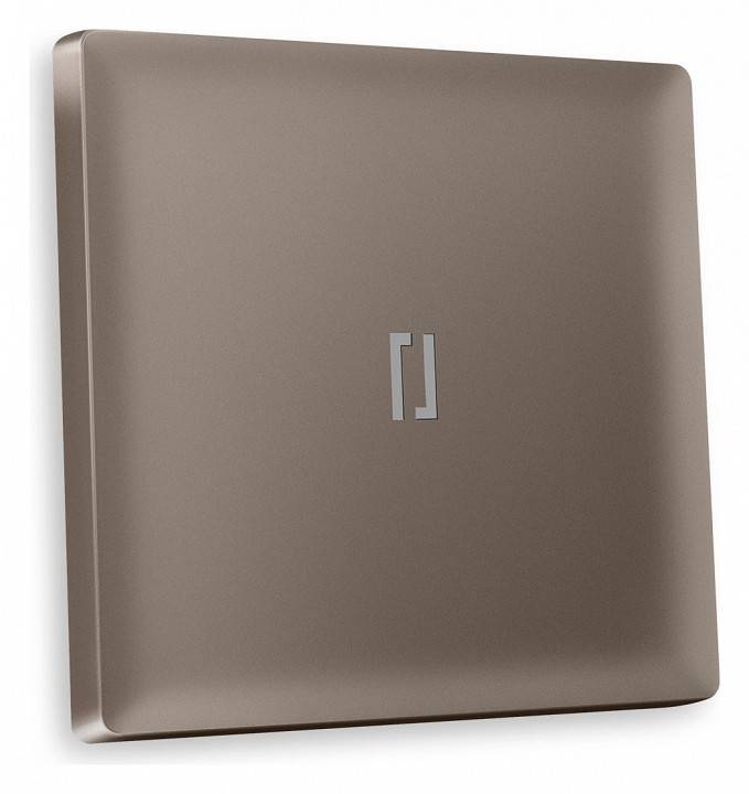 Клавиша для выключателя одноклавишного c подсветкой Ambrella Volt Quant AP6320