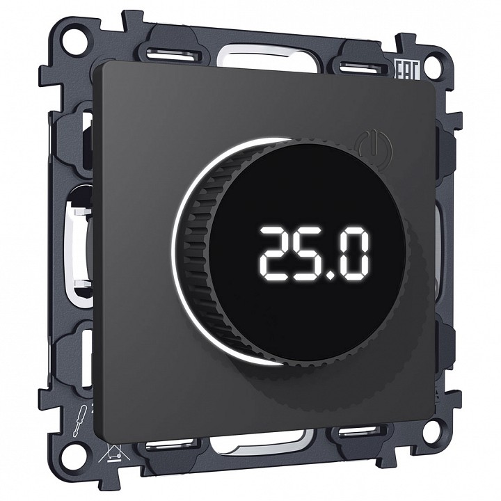 Терморегулятор электромеханический для теплого пола без рамки Ambrella Volt ALFA MA905810