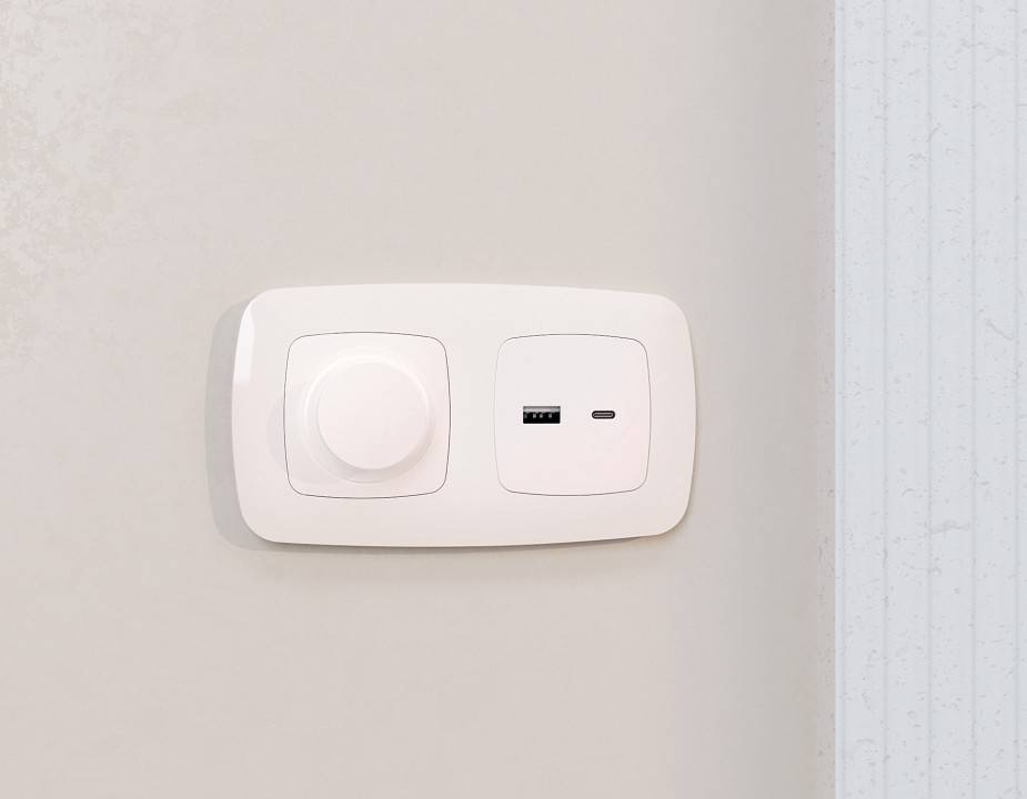 Рамка на 2 поста Ambrella Volt Ecta OF140202