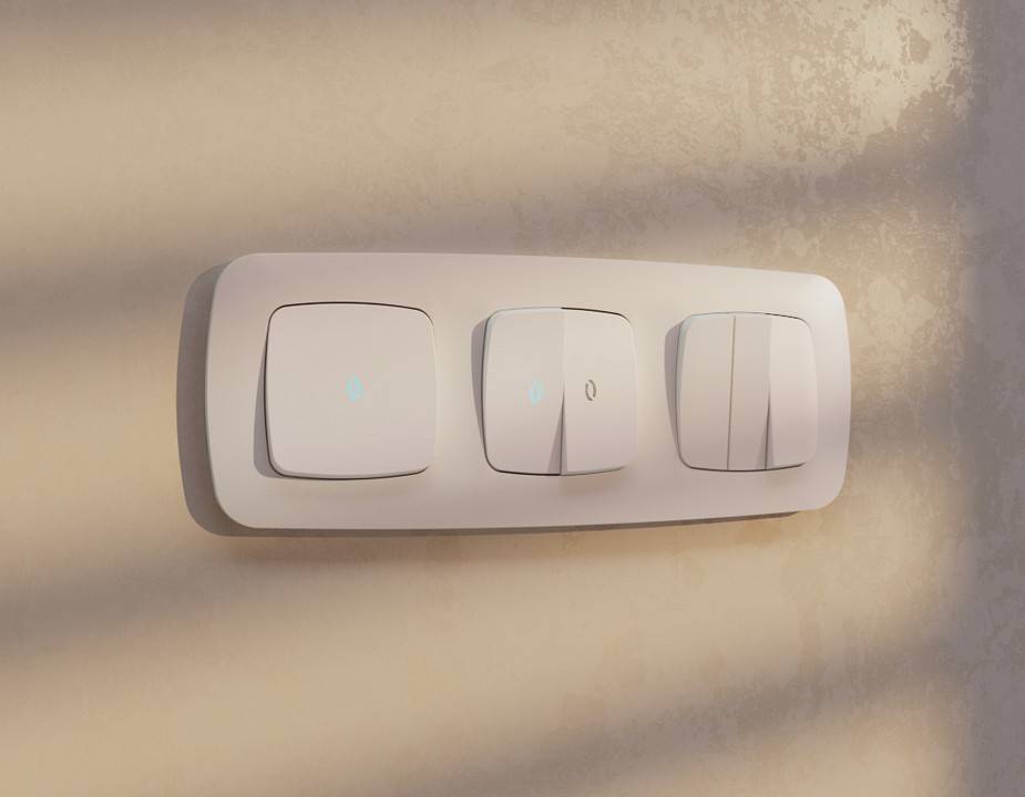 Рамка на 3 поста Ambrella Volt Ecta OF140203