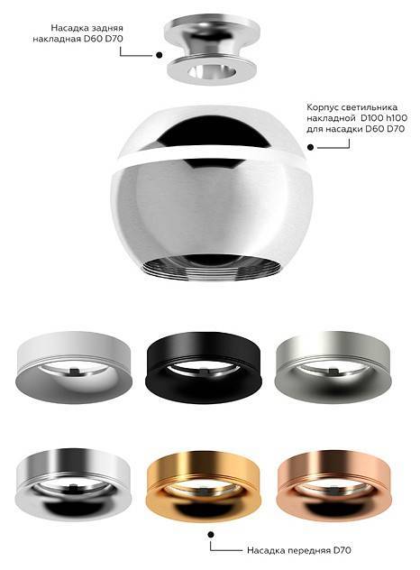 Накладной светильник Ambrella light C C1104