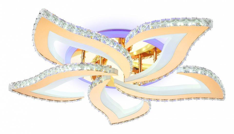 Потолочная светодиодная люстра Ambrella light FA FA1724 108 Вт с пультом FA1724