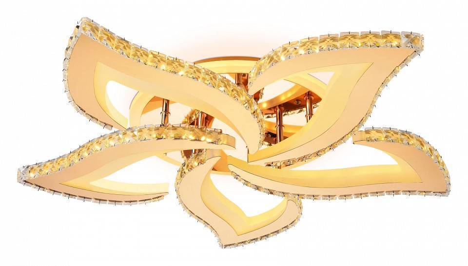 Потолочная светодиодная люстра Ambrella light FA FA1724 108 Вт с пультом FA1724