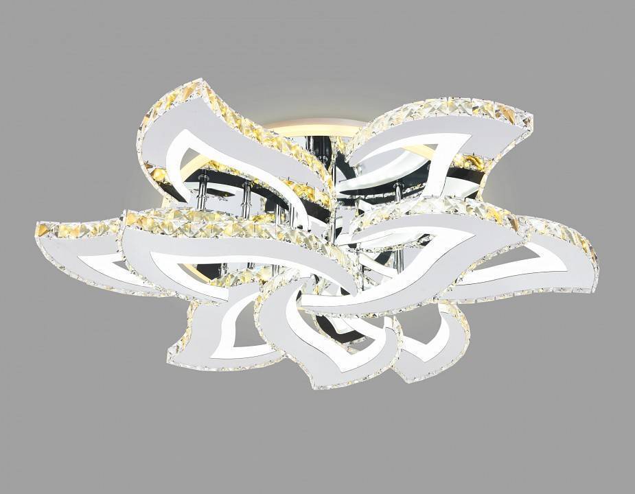 Потолочная светодиодная люстра Ambrella light FA FA1725 108 Вт с пультом FA1725