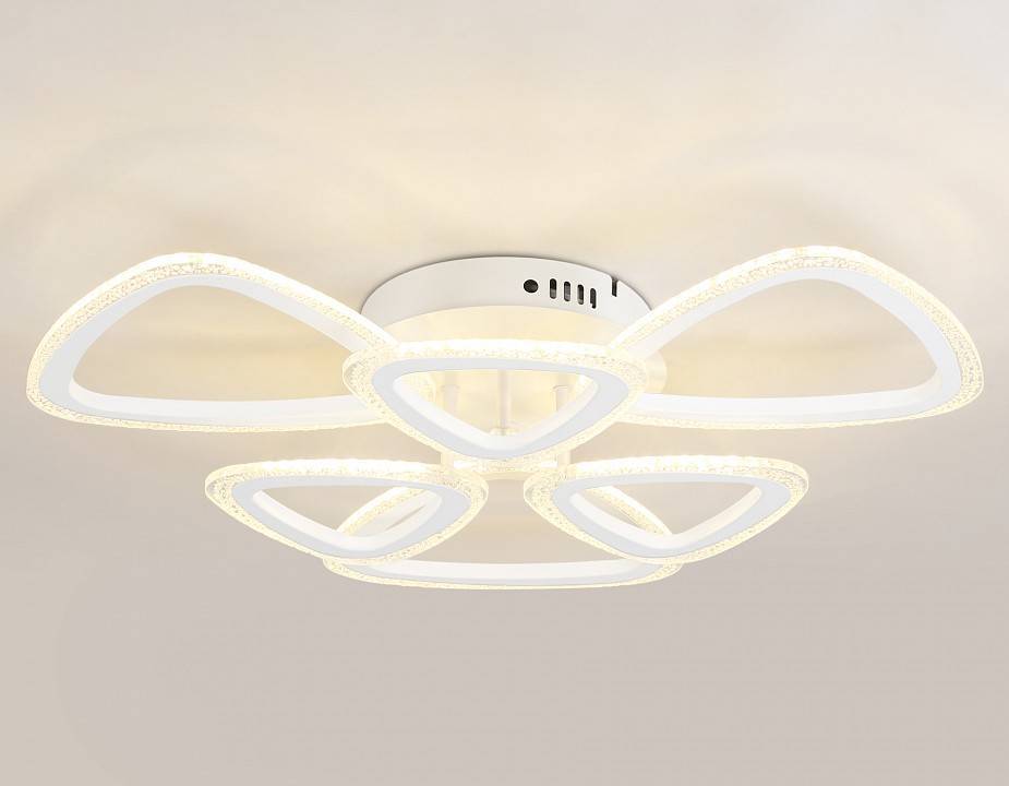 Потолочная светодиодная люстра Ambrella light FA FA4512 108 Вт с пультом FA4512