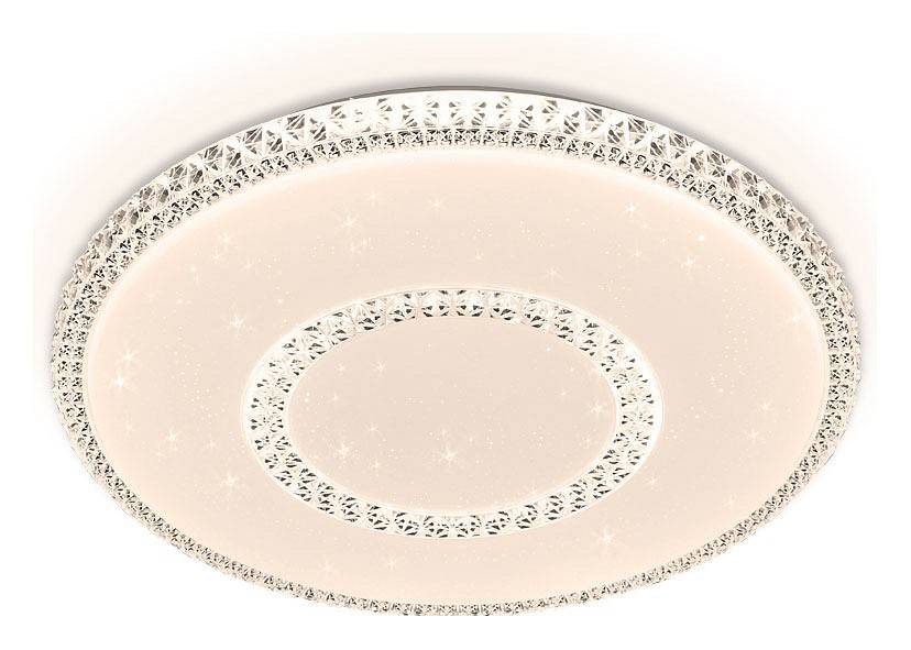 Накладной светильник Ambrella light Orbital Crystal 48 Вт FF98