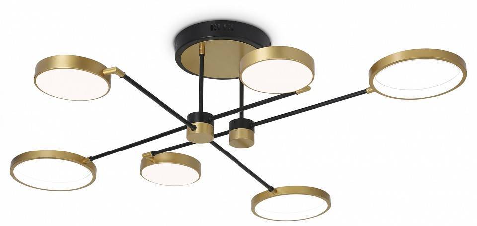 Люстра на штанге Ambrella light Fusion 7 ламп FL5157