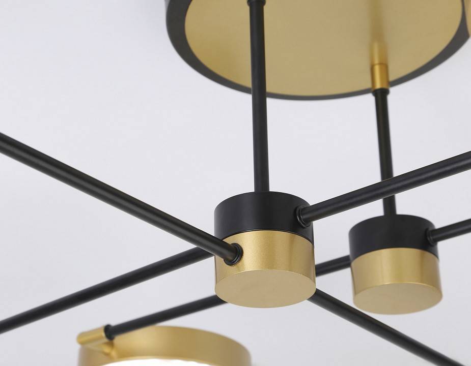 Люстра на штанге Ambrella light Fusion 7 ламп FL5157