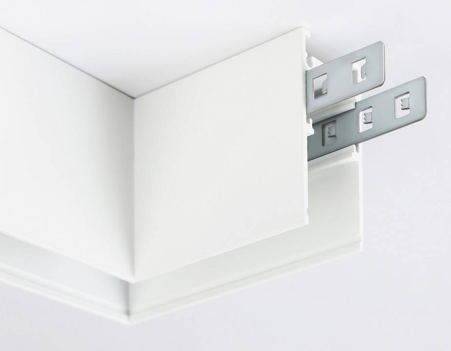 Соединитель угловой L-образный для треков накладных Ambrella Light GL GL3369