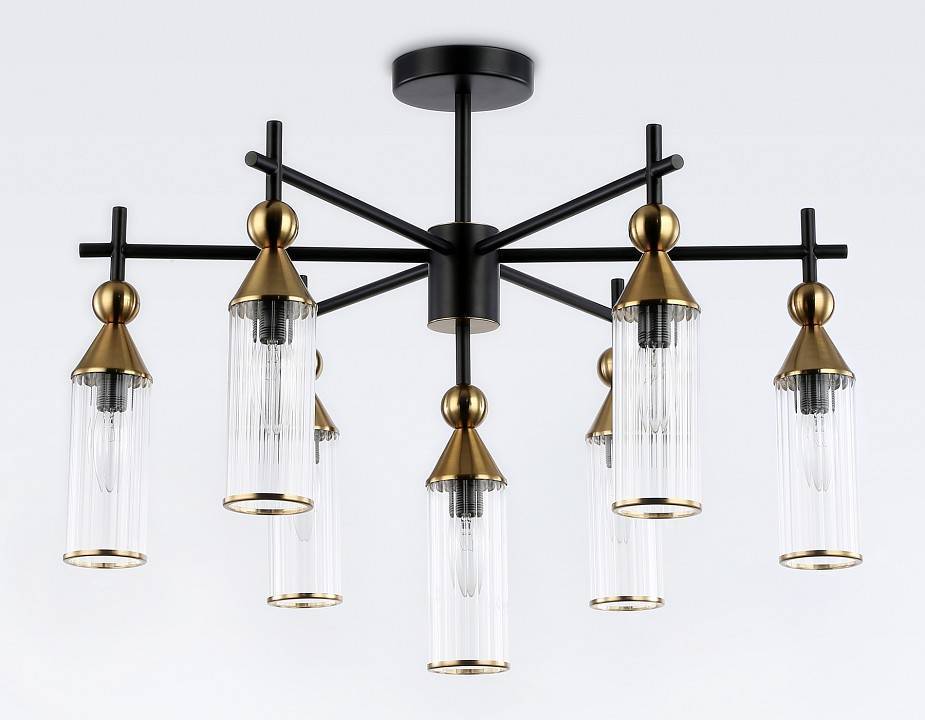 Люстра на штанге Ambrella Light LH 7 ламп LH55257