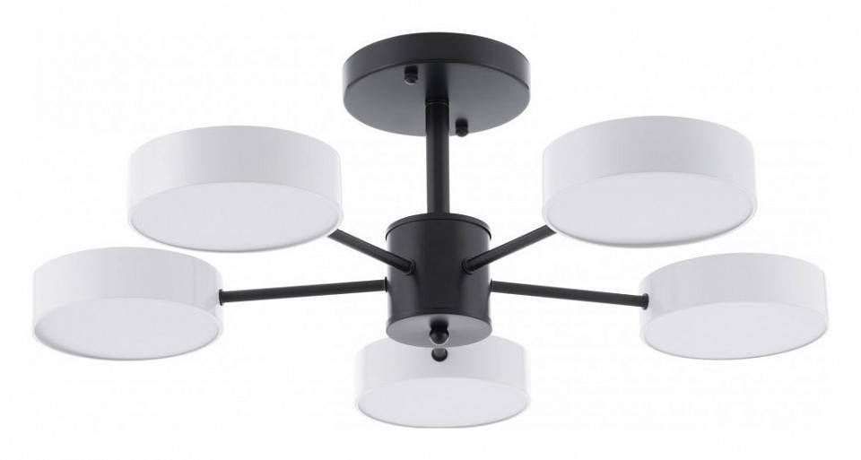 Люстра на штанге Arte Milano Ferrara 5 ламп светодиодная 250906/5B Wh