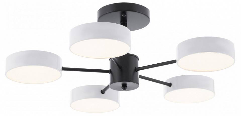 Люстра на штанге Arte Milano Ferrara 5 ламп светодиодная 250906/5B Wh