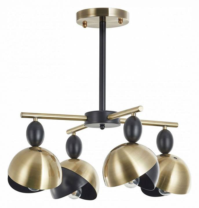 Люстра на штанге Arte Milano Neapolis-71307 271307/4 BK/GD