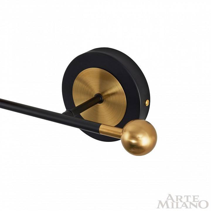 Бра Arte Milano Neapolis-72708 272808/1B BK/GD