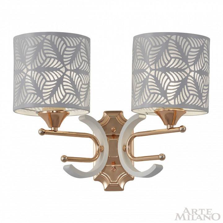 Бра Arte Milano Florentia 302097/2W Wh/Gd