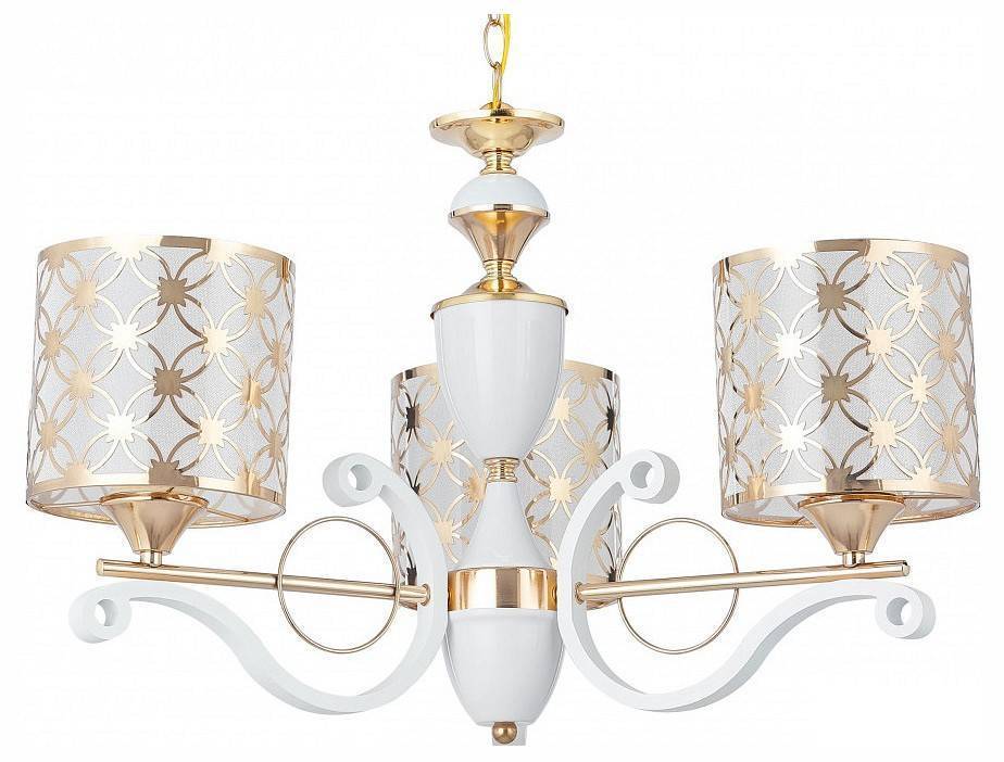 Подвесная люстра Arte Milano Florentia-3097 3 ламп 303097/3 Wh/Gd