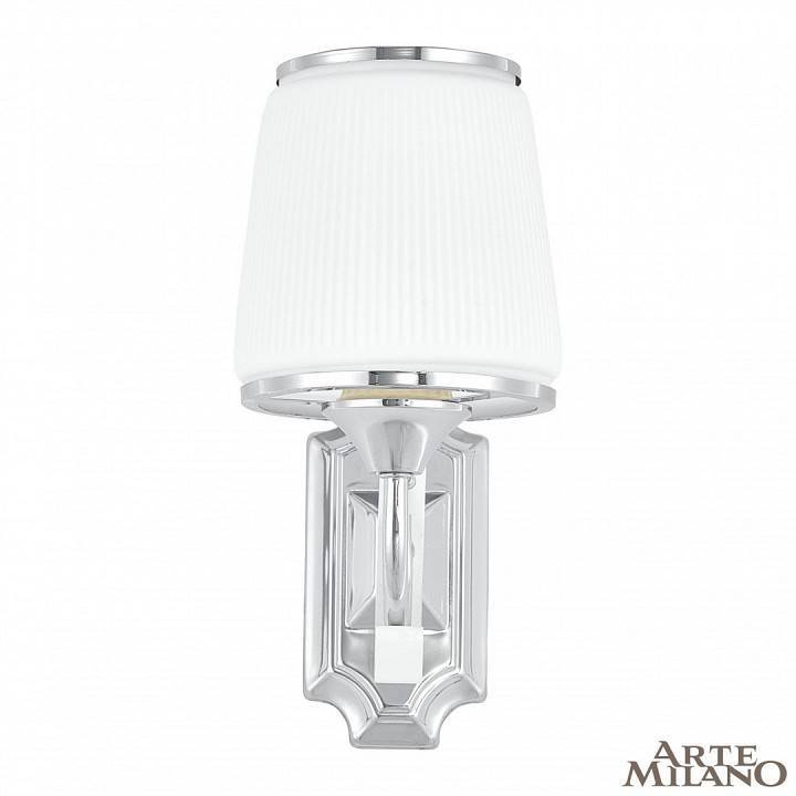 Бра Arte Milano Florentia 9247 1 лампа 309247/1W Wh/Ni
