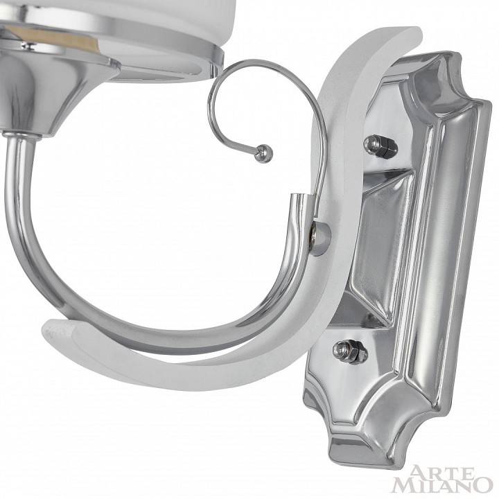 Бра Arte Milano Florentia 9247 1 лампа 309247/1W Wh/Ni