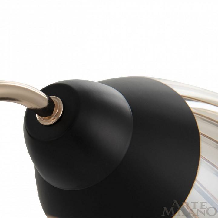 Люстра на штанге Arte Milano Napoli 3 лампы 320119/3 FG+BK