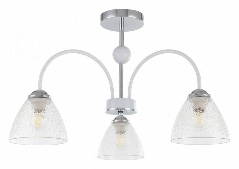 Люстра на штанге Arte Milano Napoli 3 лампы 321410/3 CR+WH