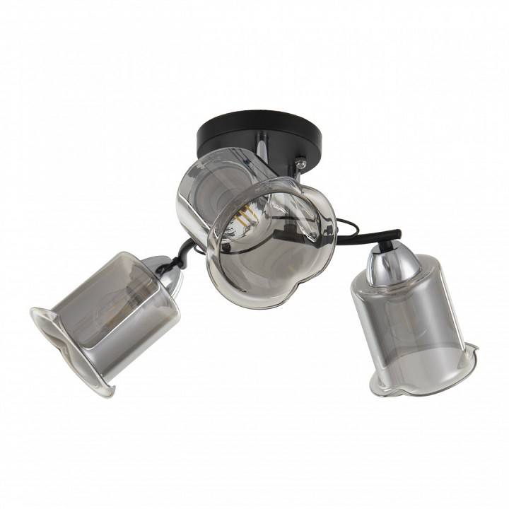 Потолочная люстра Arte Milano AMALFI 3 лампы 323219/3 CR+BK