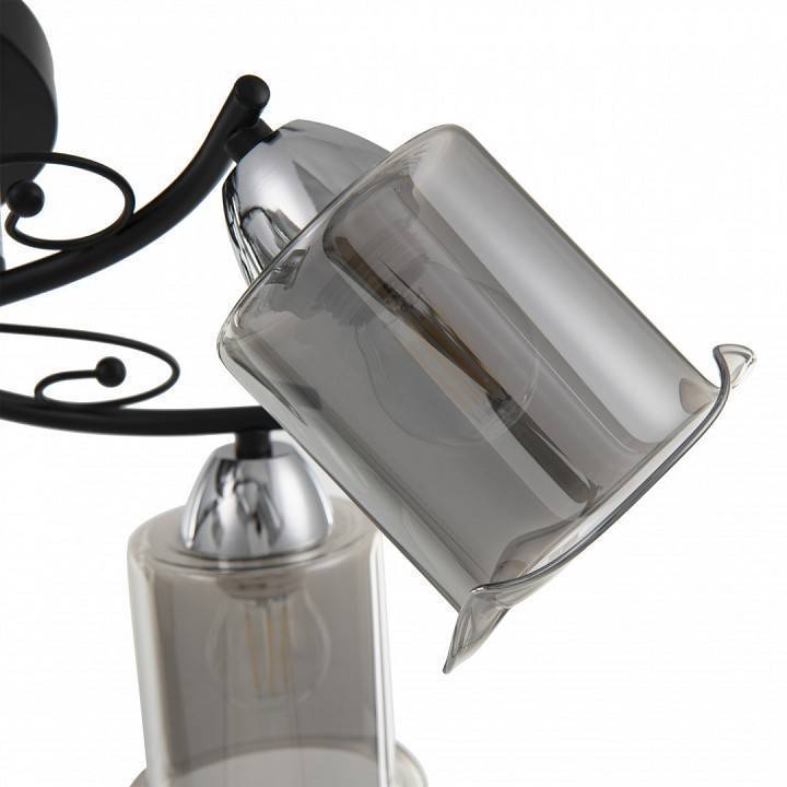 Потолочная люстра Arte Milano AMALFI 3 лампы 323219/3 CR+BK