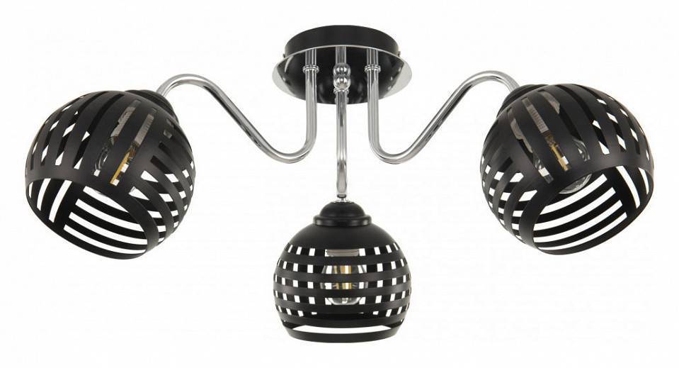 Потолочная люстра Arte Milano AMALFI 3 лампы 325107/3 BK.CR