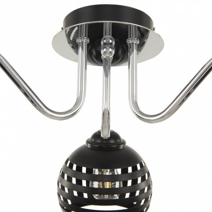 Потолочная люстра Arte Milano AMALFI 3 лампы 325107/3 BK.CR