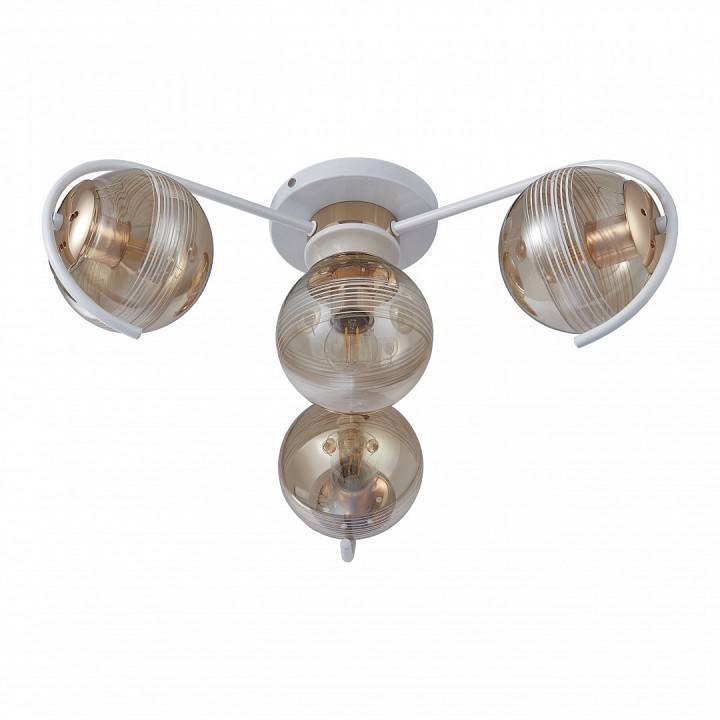 Потолочная люстра Arte Milano AMALFI 4 лампы 326208/3+1 WH+FG