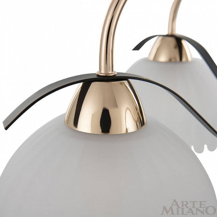 Люстра на штанге Arte Milano Napoli 327306/5 FG+BK