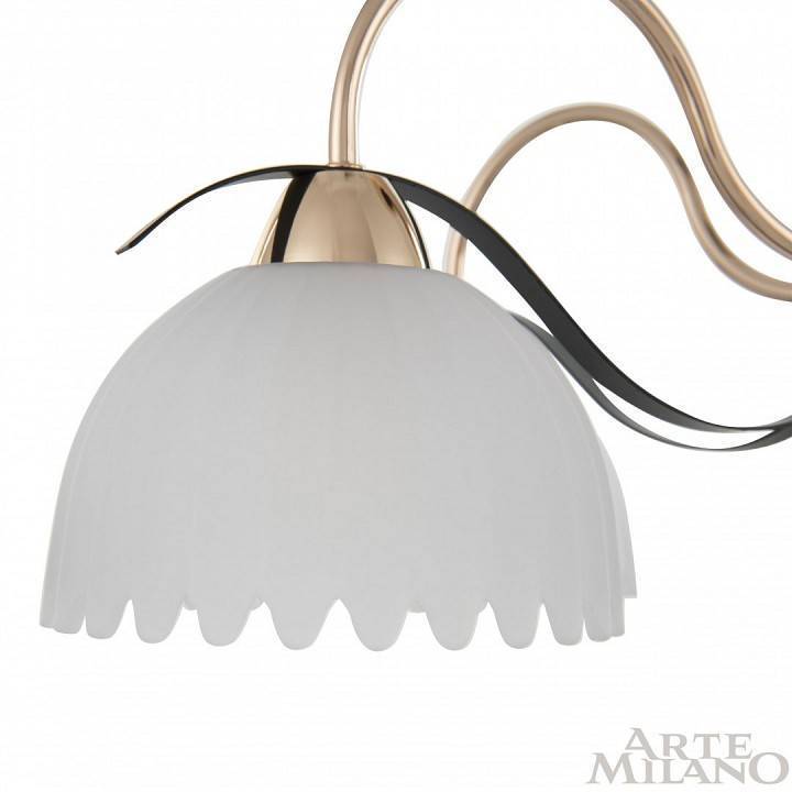 Люстра на штанге Arte Milano Napoli 327306/5 FG+BK