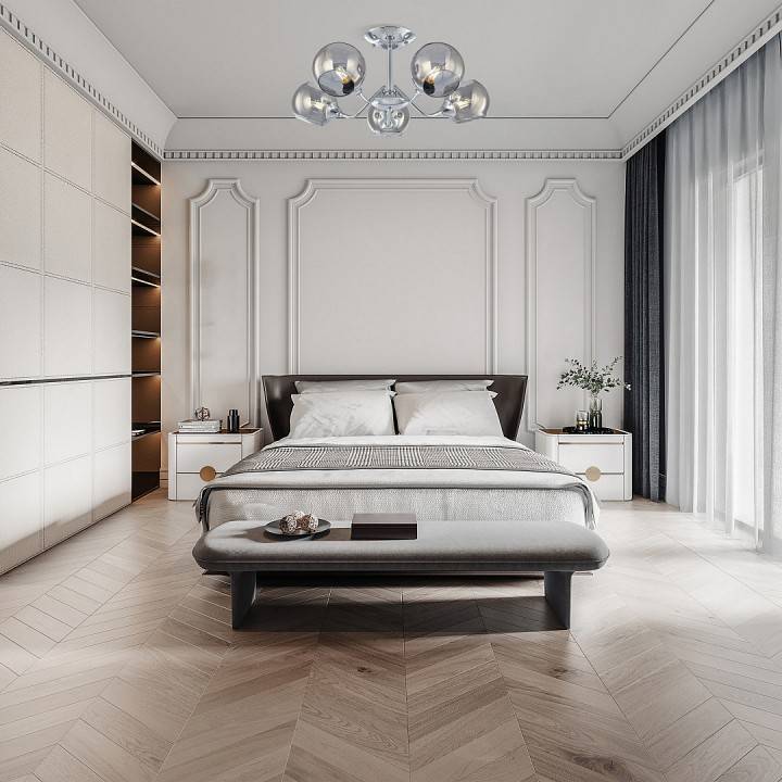 Люстра на штанге Arte Milano Napoli-0334 330334/5 CR