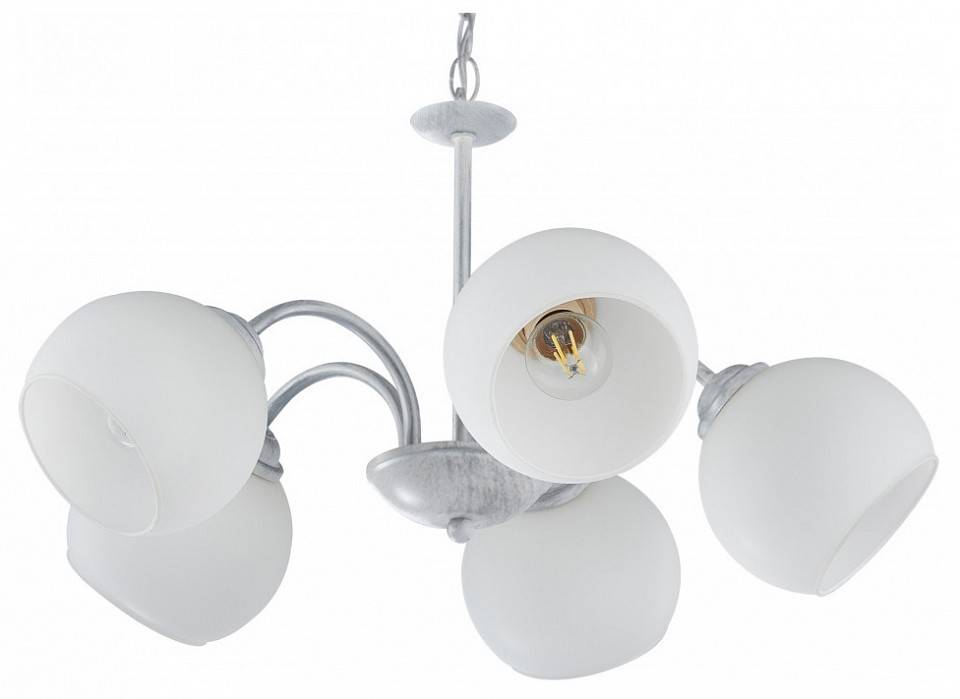 Подвесная люстра Arte Milano Amalfi-5010 5 ламп 335010/5 WT+SL