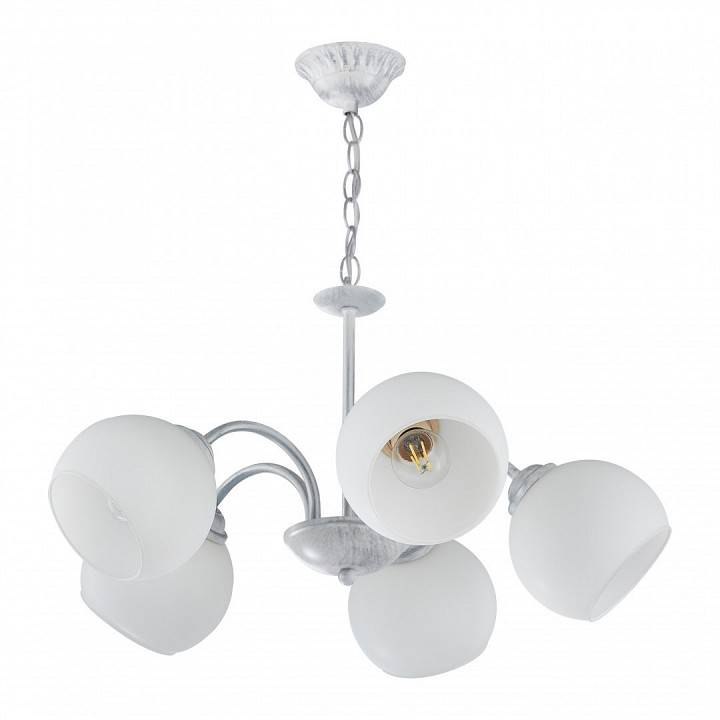 Подвесная люстра Arte Milano Amalfi-5010 5 ламп 335010/5 WT+SL