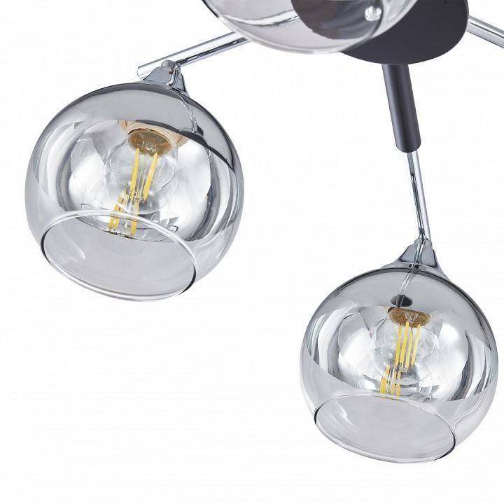 Люстра на штанге Arte Milano Napoli 339354/6 CR+BK